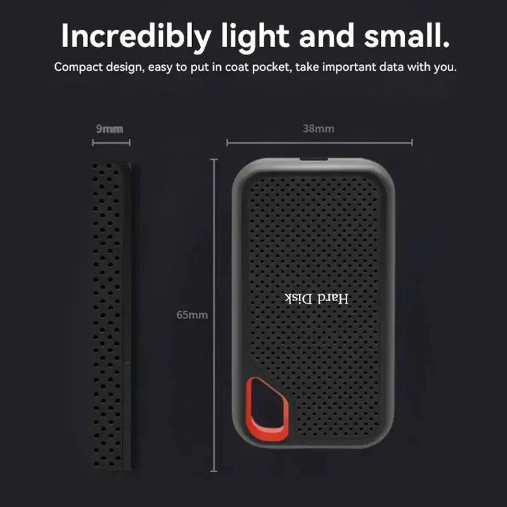 High-Speed Portable External SSD