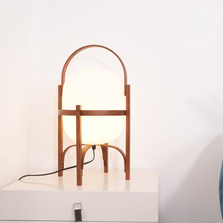 Portable Lantern Glass Portable lamp Table Lamp | Kalsten