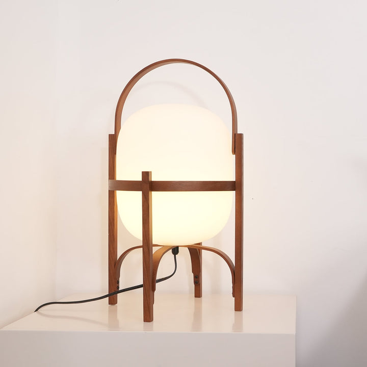 Portable Lantern Glass Portable lamp Table Lamp | Kalsten