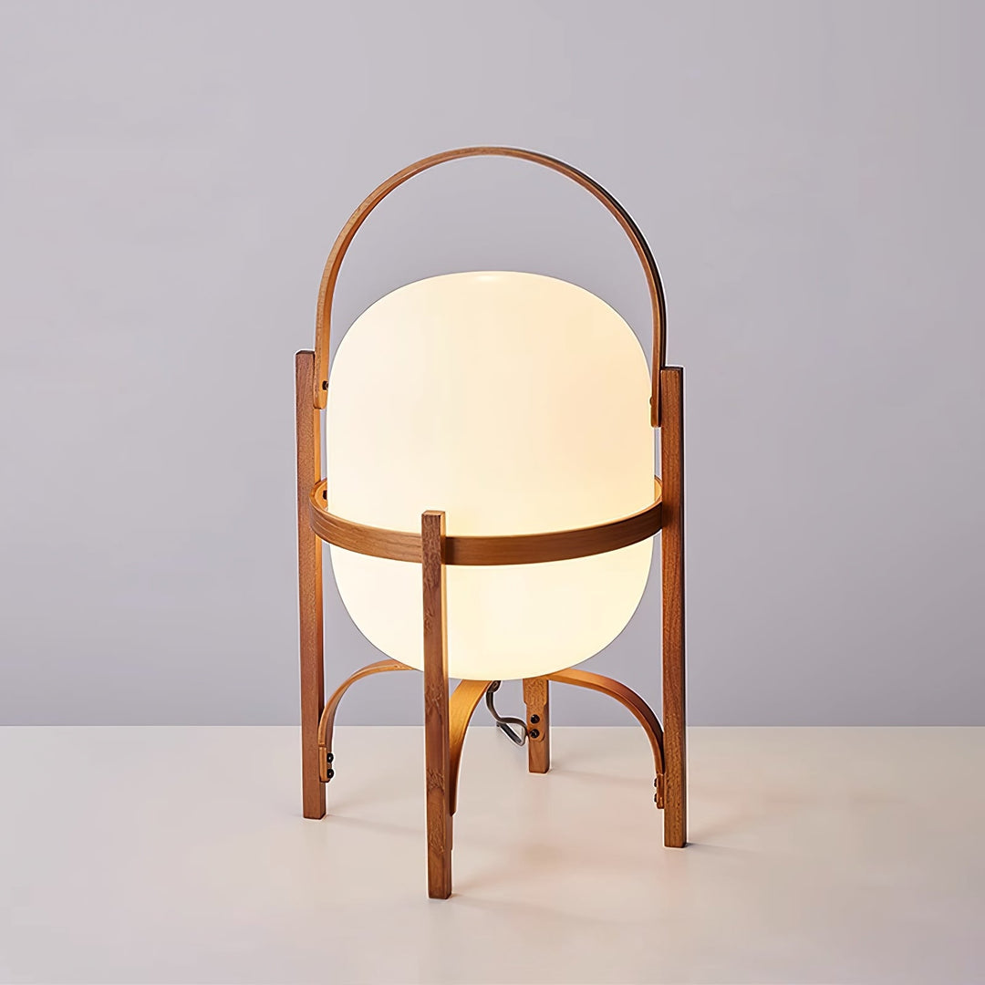 Portable Lantern Glass Portable lamp Table Lamp | Kalsten