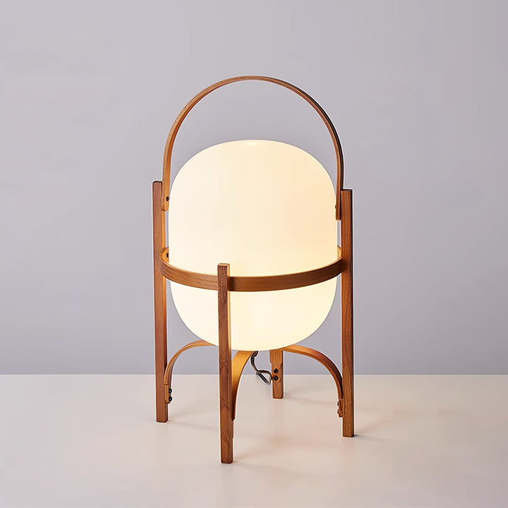 Portable Lantern Glass Portable lamp Table Lamp | Kalsten
