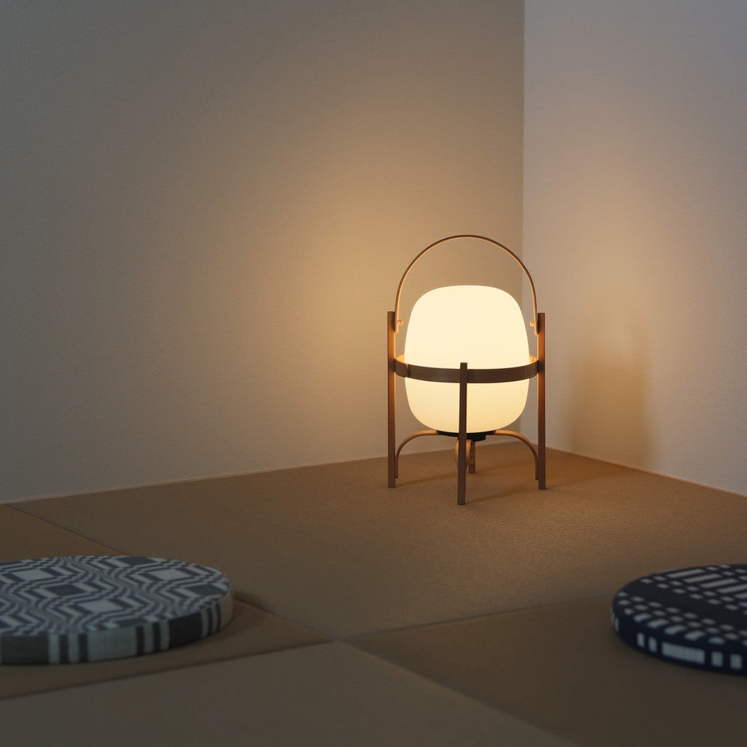 Portable Lantern Glass Portable lamp Table Lamp | Kalsten