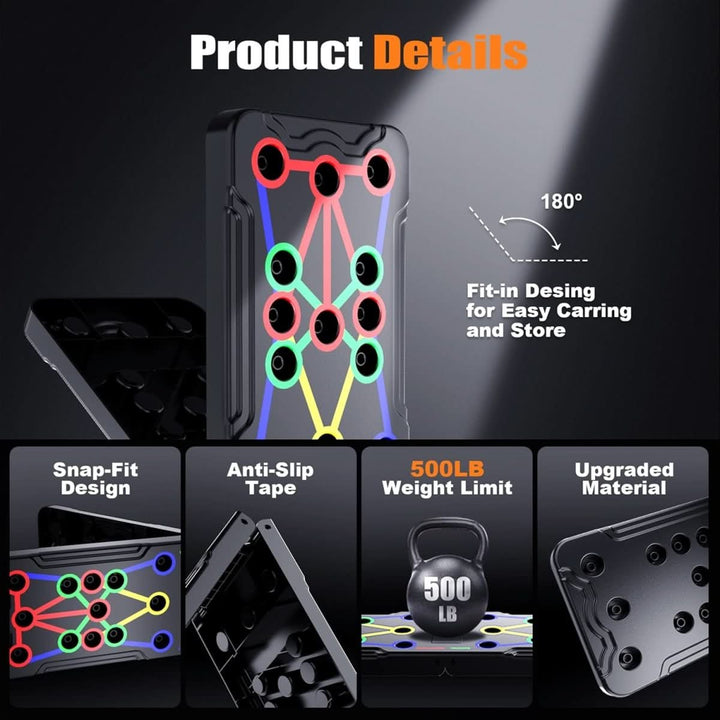 Kalsten | PowerFlex – Training board for targeted muscle building of chest & shoulders