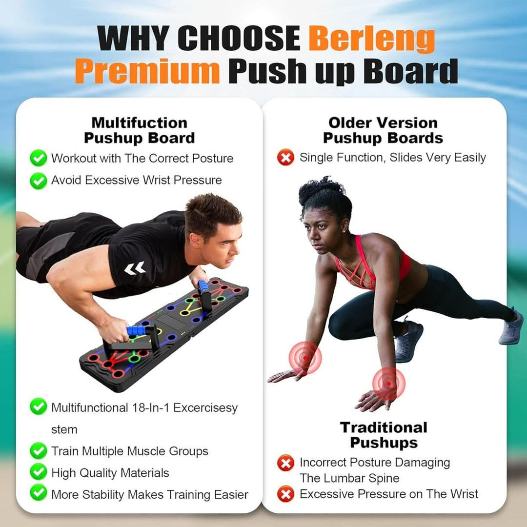 Kalsten | PowerFlex – Training board for targeted muscle building of chest & shoulders