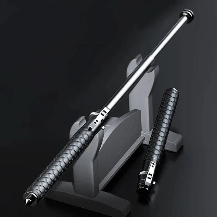Kalsten | Adjustable Hiking Stick Made of Alloy Steel with Anti-Slip Handle, Lightweight & Compact for Outdoor, Trekking, and Travel