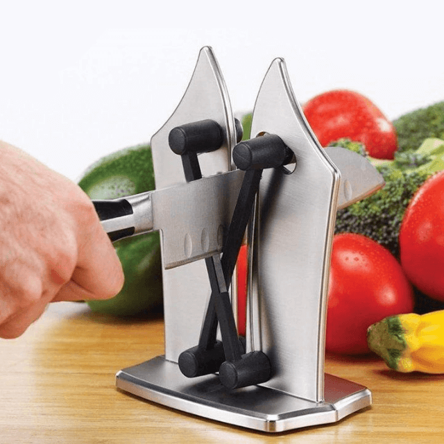 Knife sharpener for straight and serrated blades | Kalsten