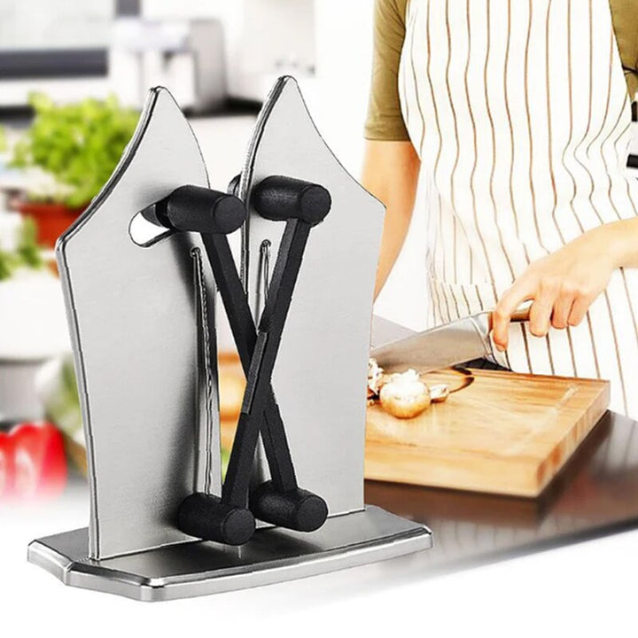 Knife sharpener for straight and serrated blades | Kalsten