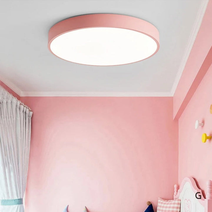 Modern Recessed Wood LED Ceiling Lamp Noxord