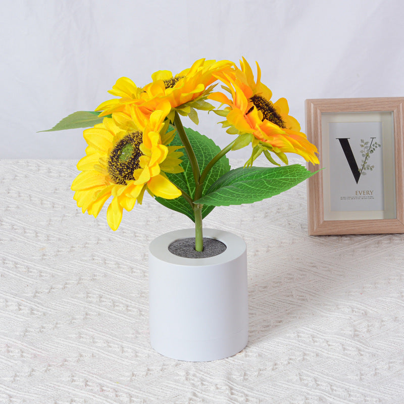 Sunflower LED Table Lamp – Decorative Light