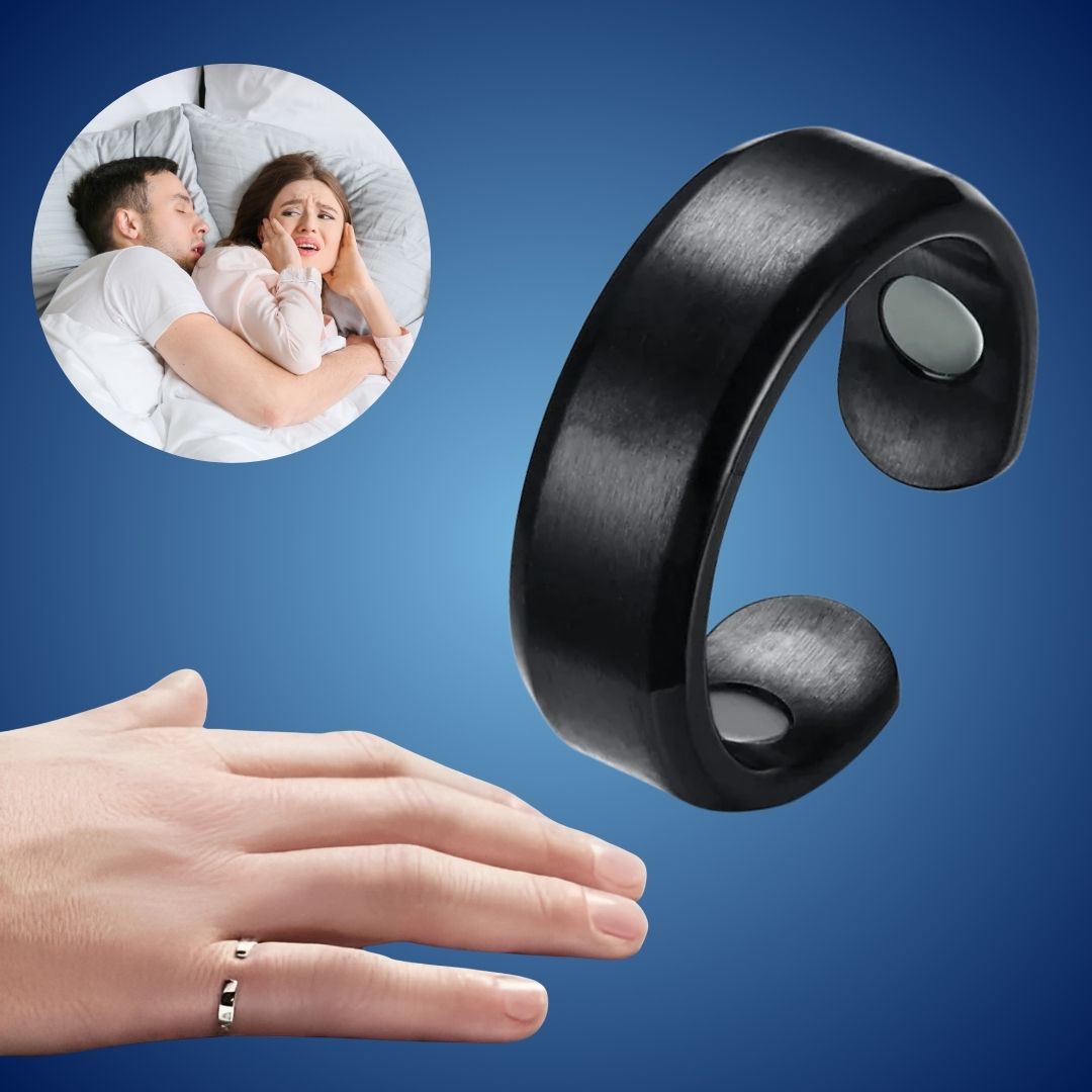 QuietRest Anti-Snore Ring | Reduces Snoring for Better Sleep - Helps Clear Airways and Improves Rest Quality Kalsten