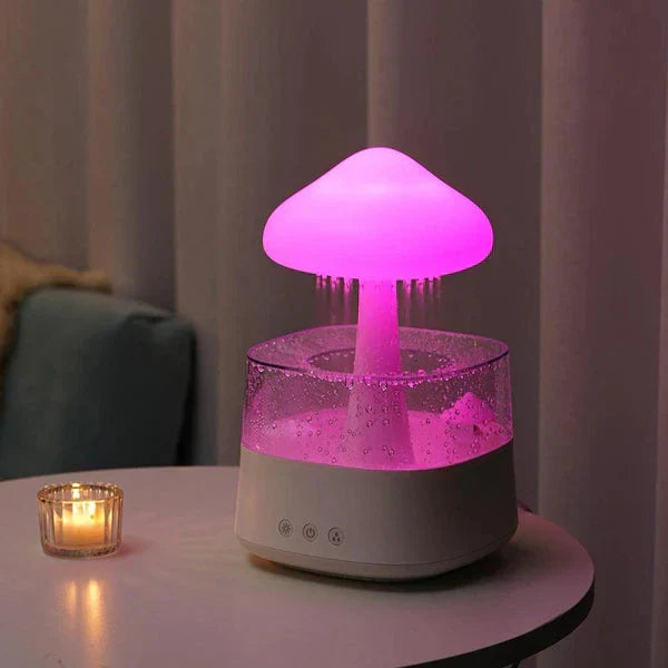 Stylish CalmCloud - Cloud Air Humidifier with Night Light Noxord