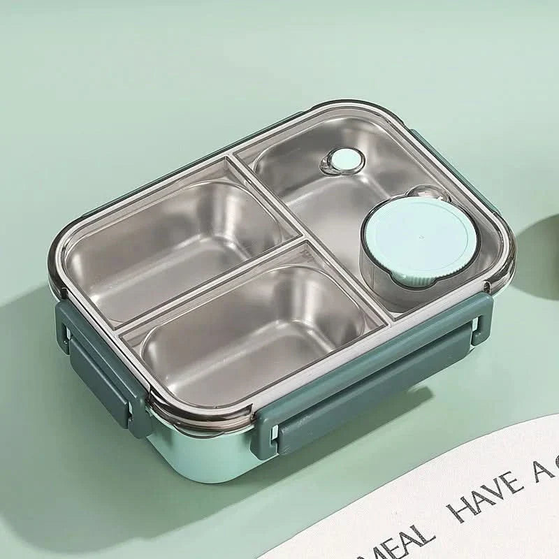 Kalsten | Leak-Proof Stainless Steel Lunchbox with Cutlery (850 ml) – For Work, School & On the Go