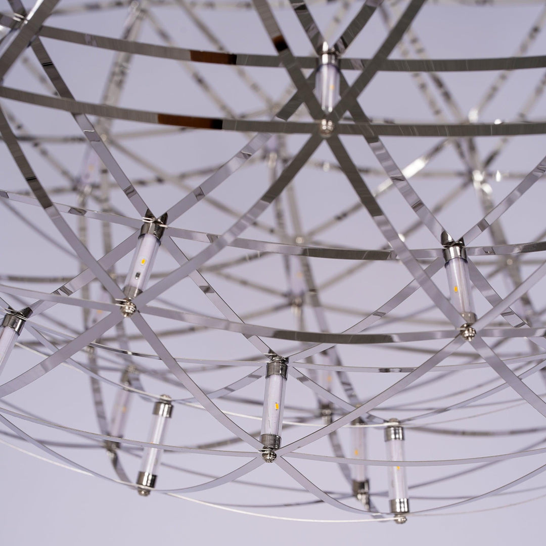 Silver Spark Ball Drop light Pendant Light | Kalsten