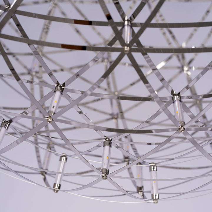 Silver Spark Ball Drop light Pendant Light | Kalsten