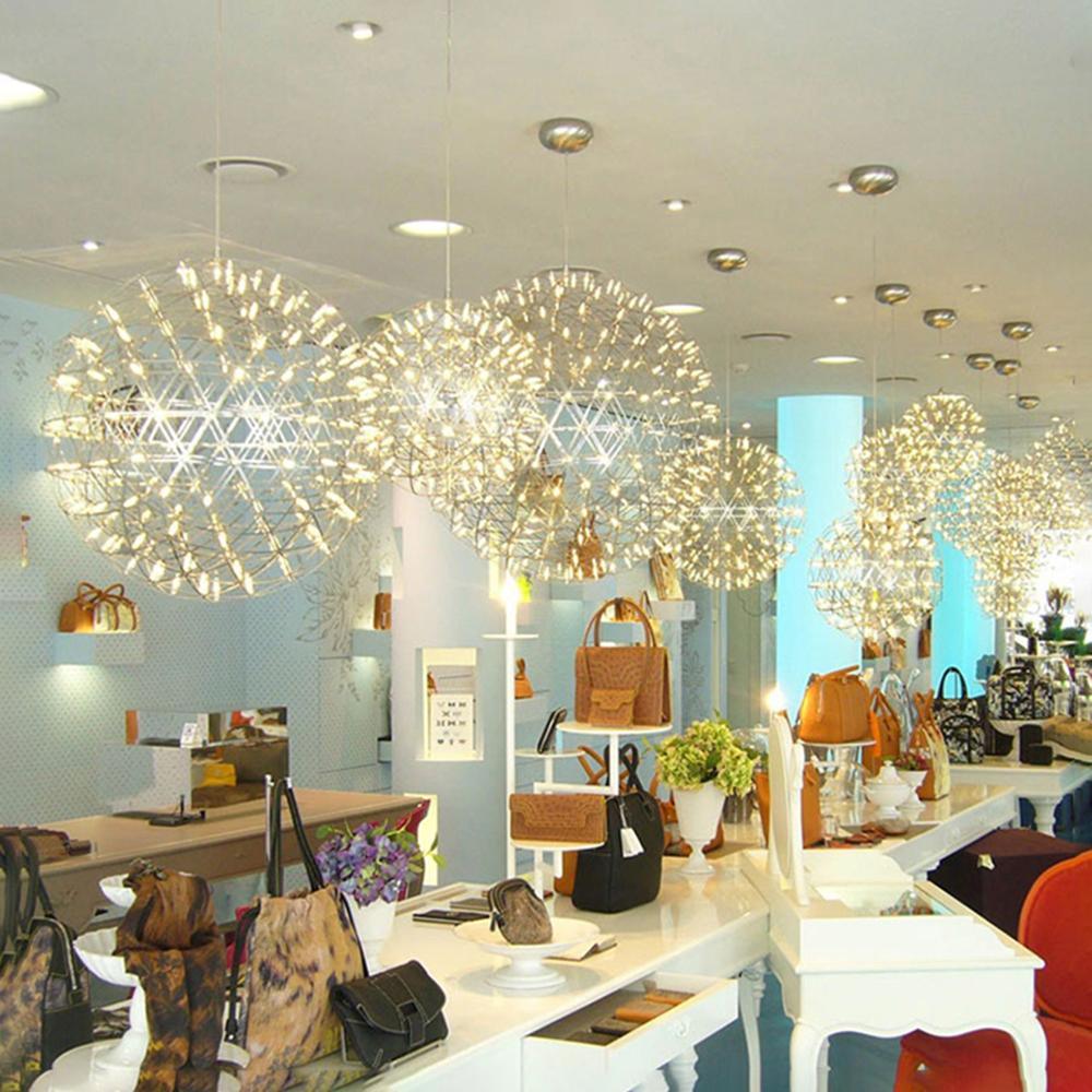 Gold Spark Ball Droplight Pendant Light | Noxord