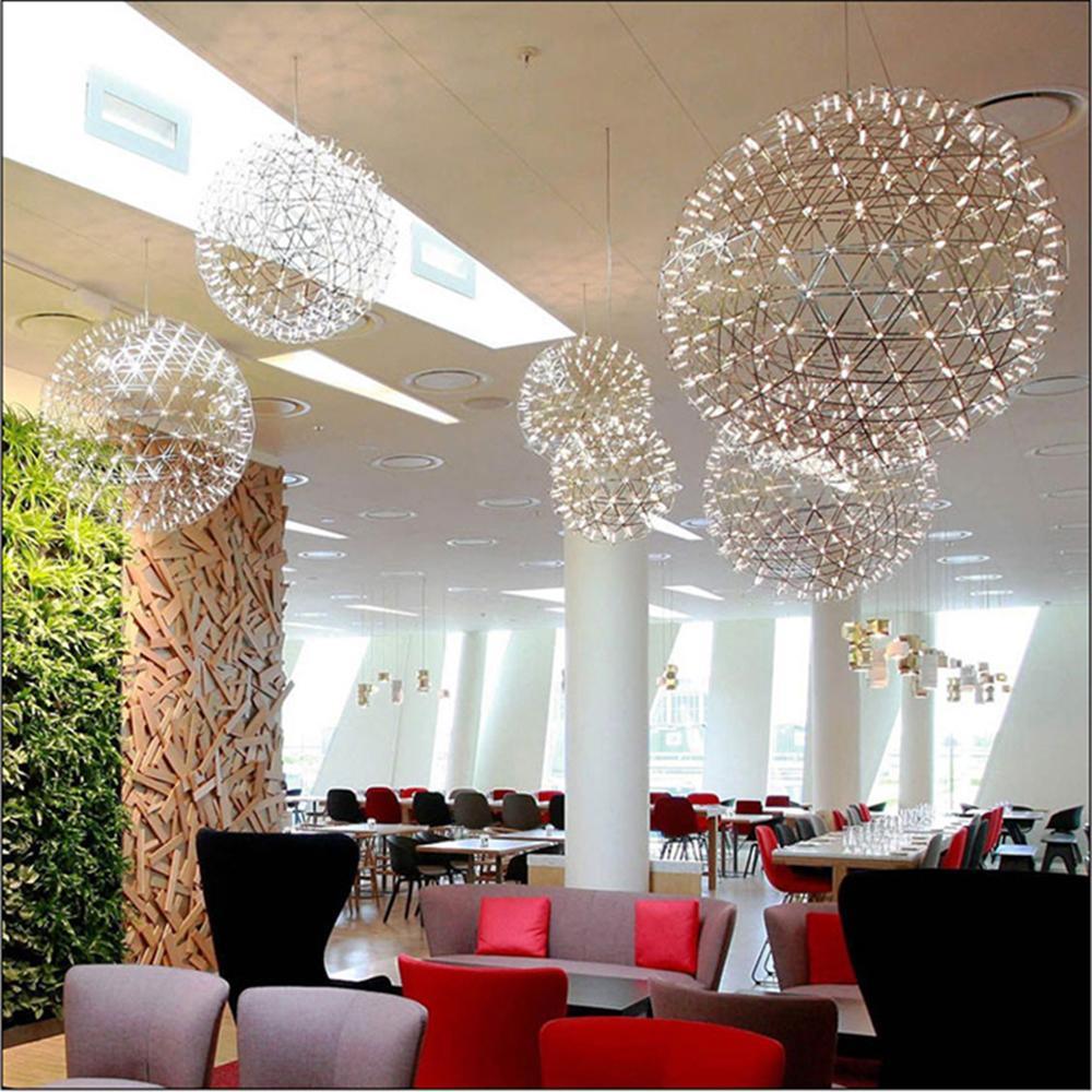 Gold Spark Ball Droplight Pendant Light | Noxord