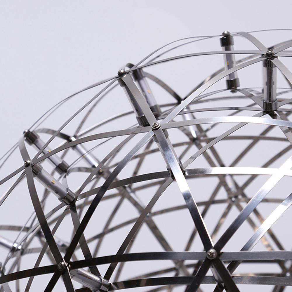 Silver Spark Ball Drop light Pendant Light | Kalsten