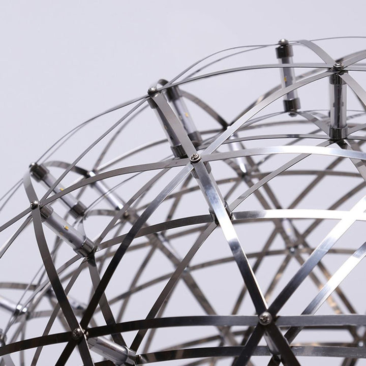 Silver Spark Ball Drop light Pendant Light | Kalsten