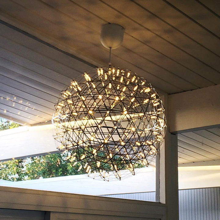 Gold Spark Ball Droplight Pendant Light | Noxord