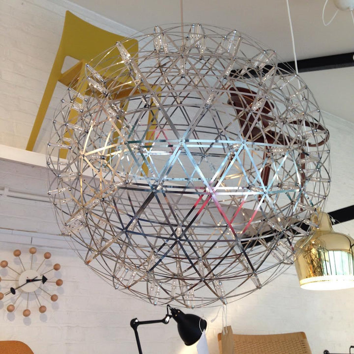 Silver Spark Ball Drop light Pendant Light | Kalsten