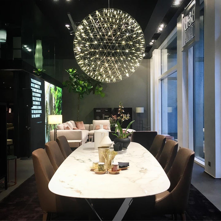 Gold Spark Ball Droplight Pendant Light | Noxord