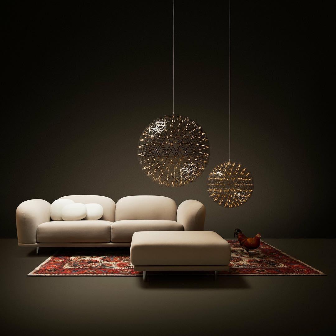 Gold Spark Ball Droplight Pendant Light | Noxord