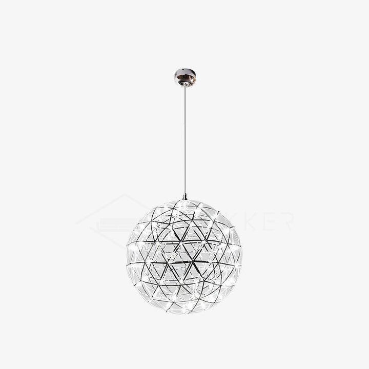 Silver Spark Ball Drop light Pendant Light | Kalsten