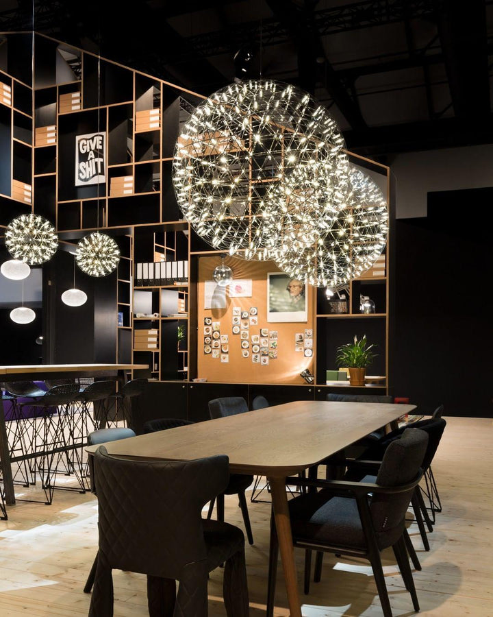 Gold Spark Ball Droplight Pendant Light | Noxord