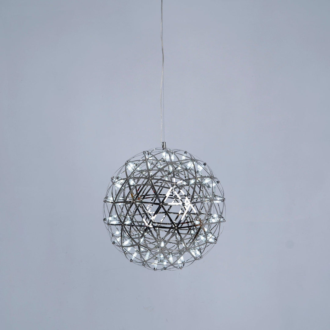 Silver Spark Ball Drop light Pendant Light | Kalsten