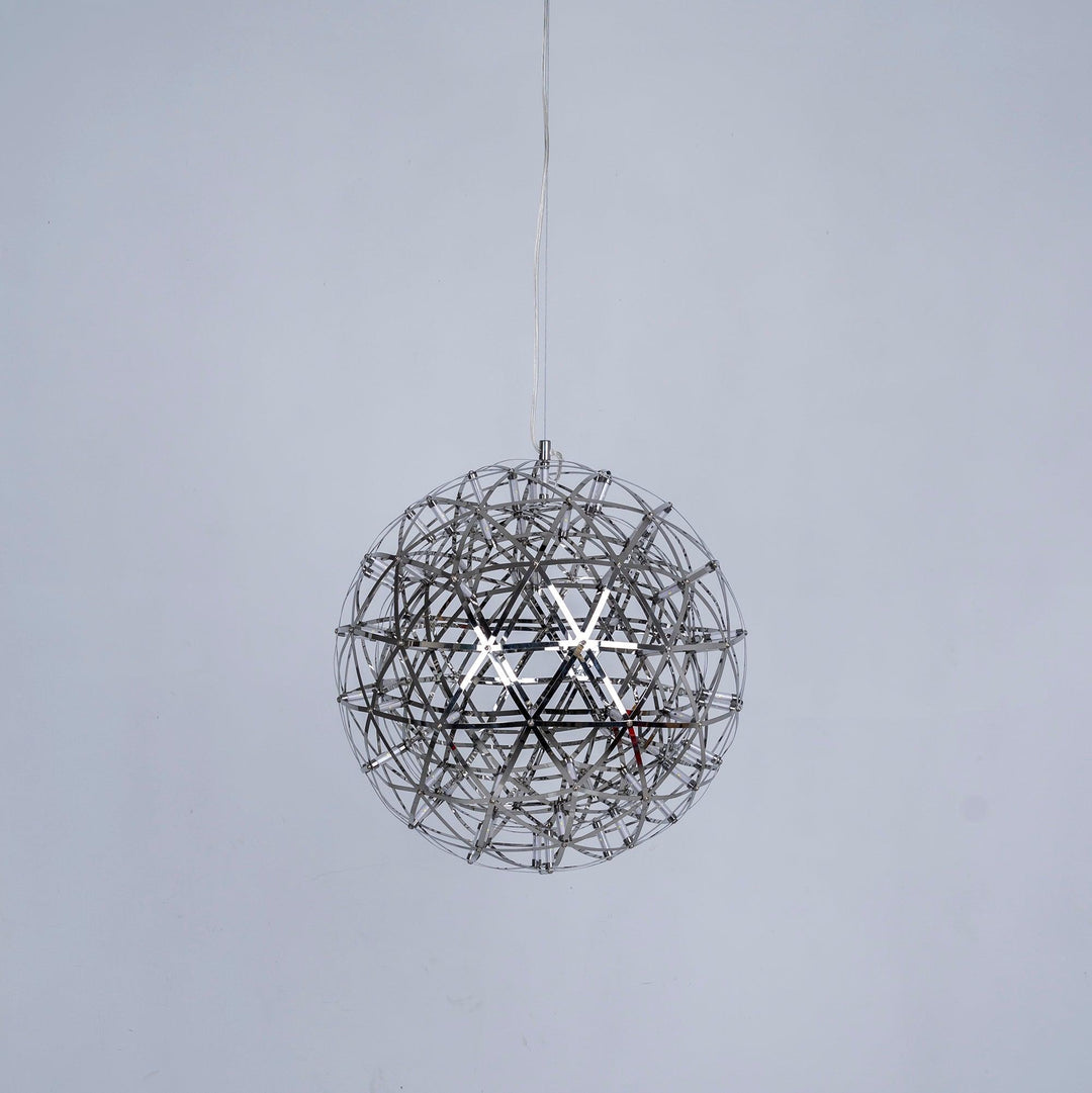 Silver Spark Ball Drop light Pendant Light | Kalsten