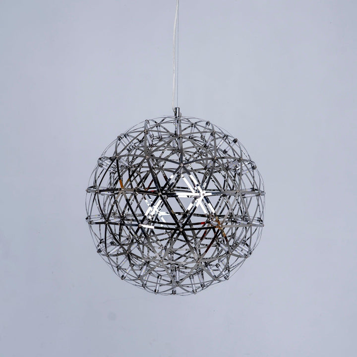 Silver Spark Ball Drop light Pendant Light | Kalsten