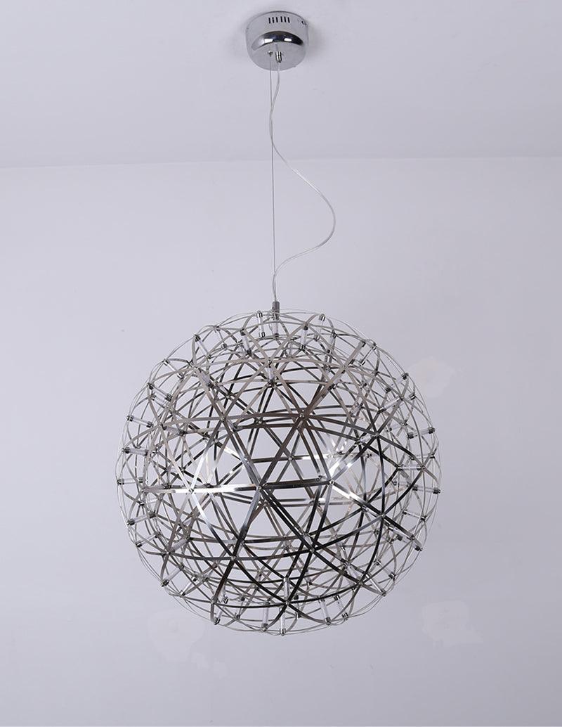 Silver Spark Ball Drop light Pendant Light | Kalsten