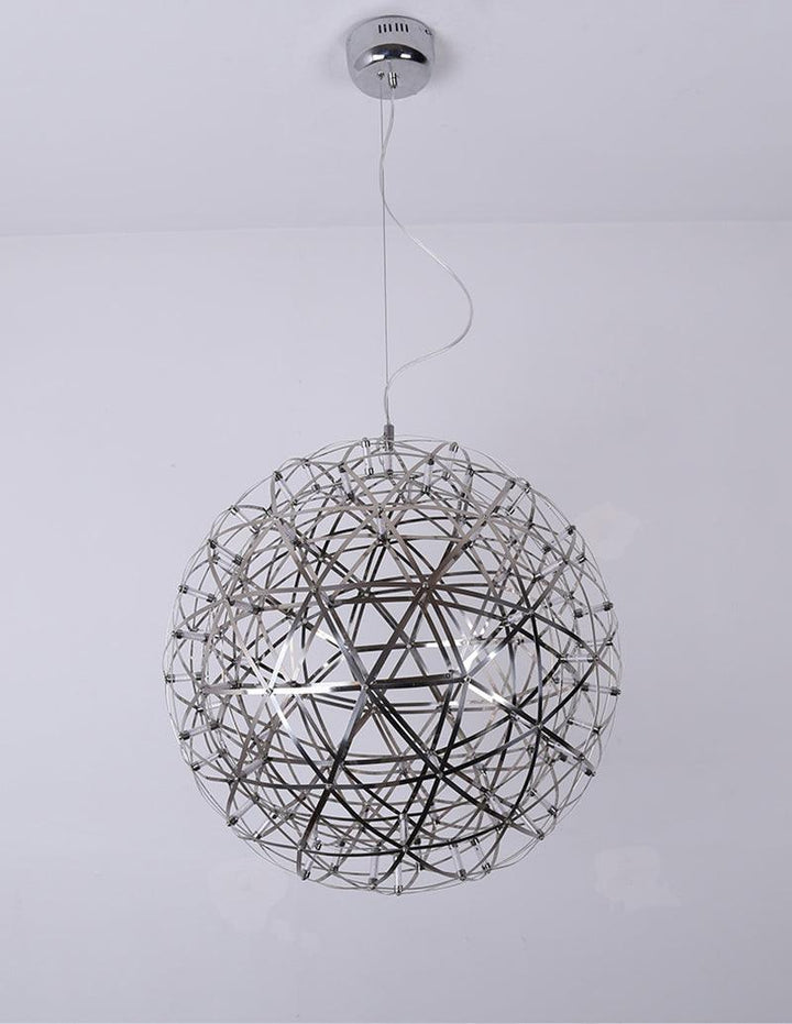 Silver Spark Ball Drop light Pendant Light | Kalsten