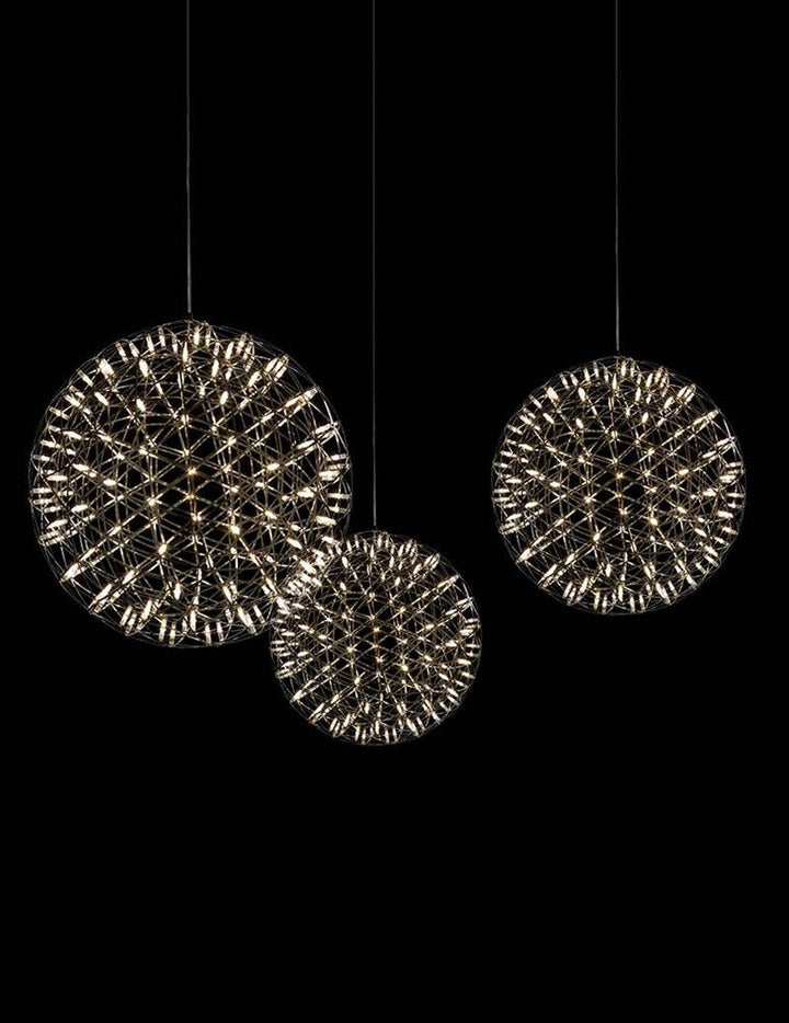 Gold Spark Ball Droplight Pendant Light | Noxord