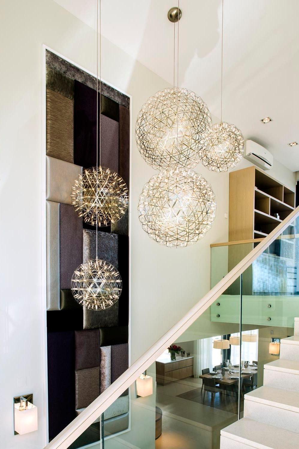 Gold Spark Ball Droplight Pendant Light | Noxord