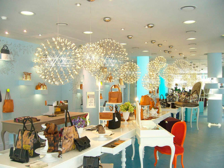 Gold Spark Ball Droplight Pendant Light | Noxord