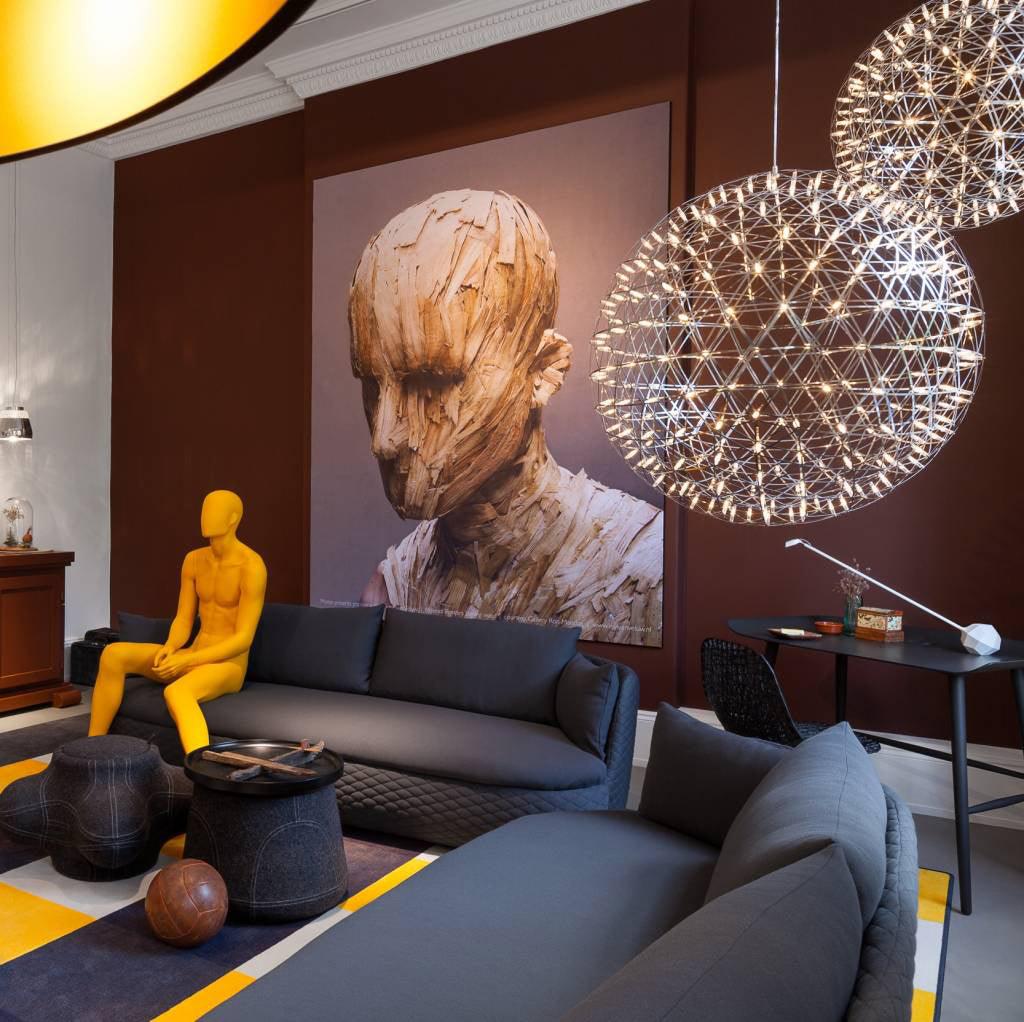 Gold Spark Ball Droplight Pendant Light | Noxord