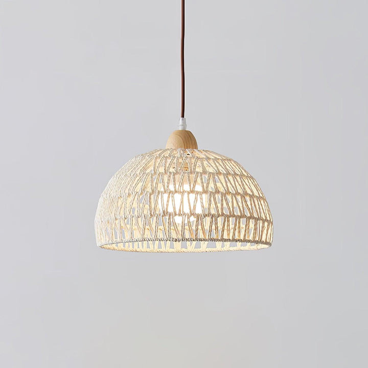 Rattan Arch Ceiling light fitting Pendant Lamp | Noxord