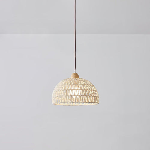 Rattan Arch Ceiling light fitting Pendant Lamp | Noxord