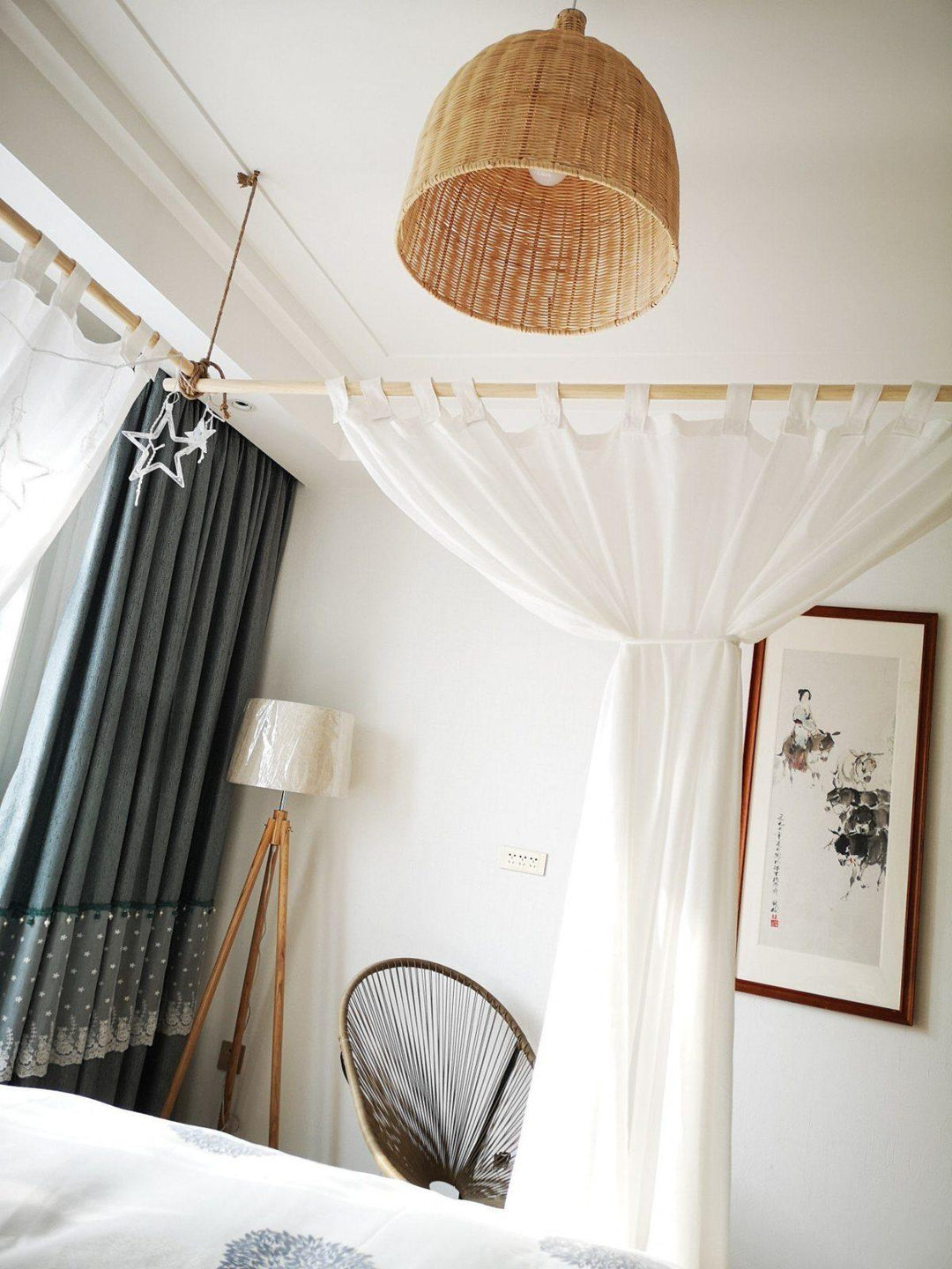 Rattan Pandent Light | Kalsten