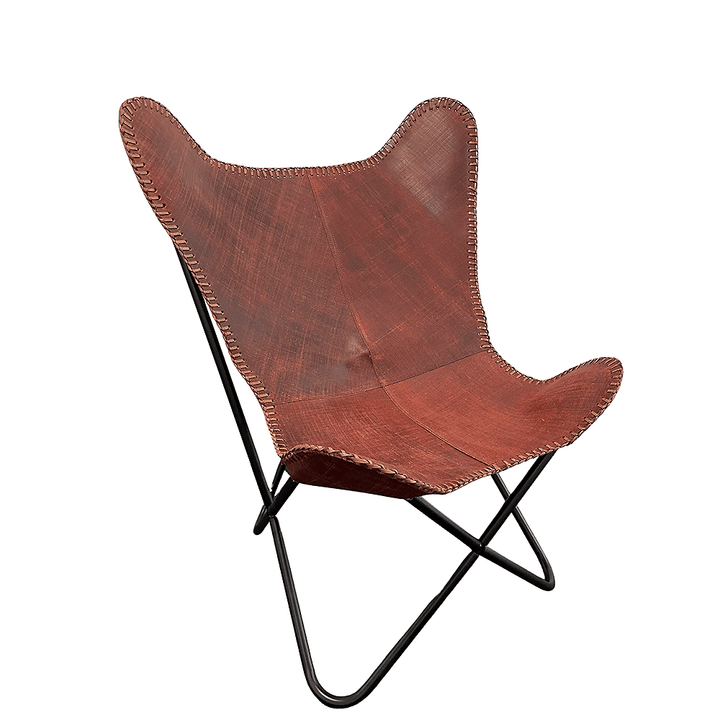 Bat chair made of real leather (available in different colors) | Kalsten