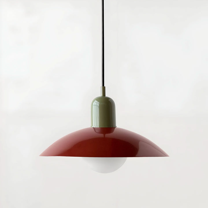 Noxord | Modern Macaron Bauhaus Pendant Light – Iron Shade
