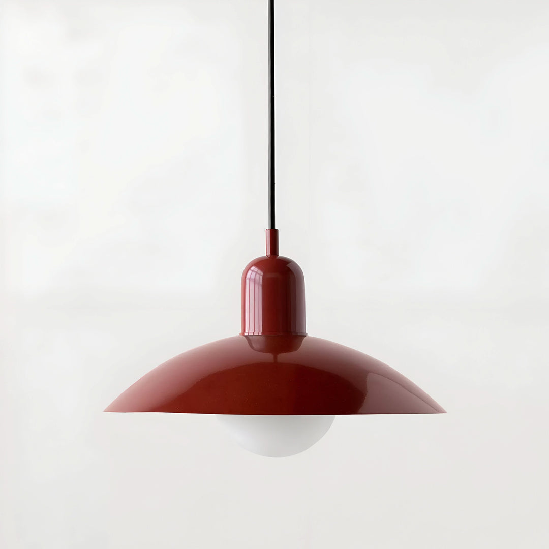 Noxord | Modern Macaron Bauhaus Pendant Light – Iron Shade