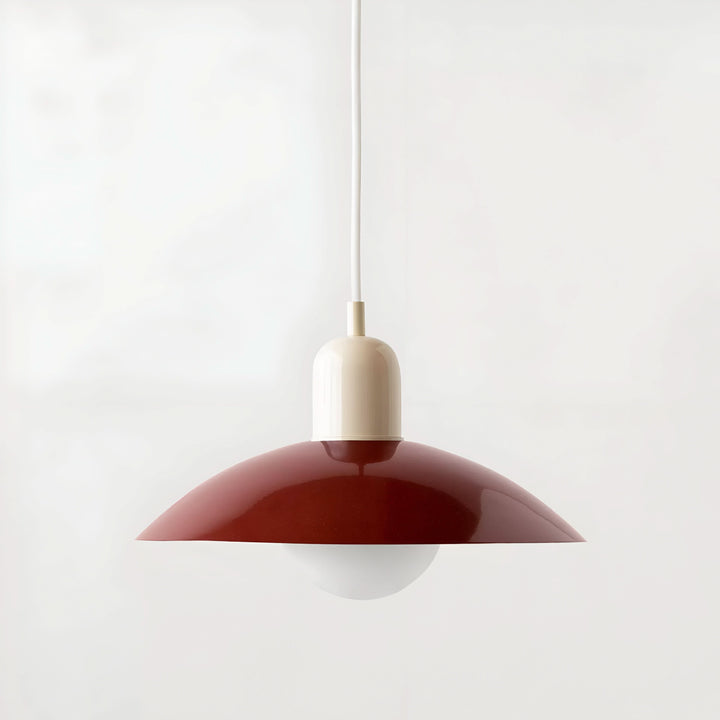 Noxord | Modern Macaron Bauhaus Pendant Light – Iron Shade