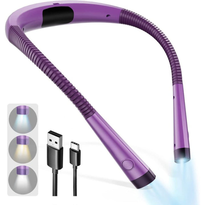 Kalsten | Adjustable LED neck light with battery – Ergonomic reading light