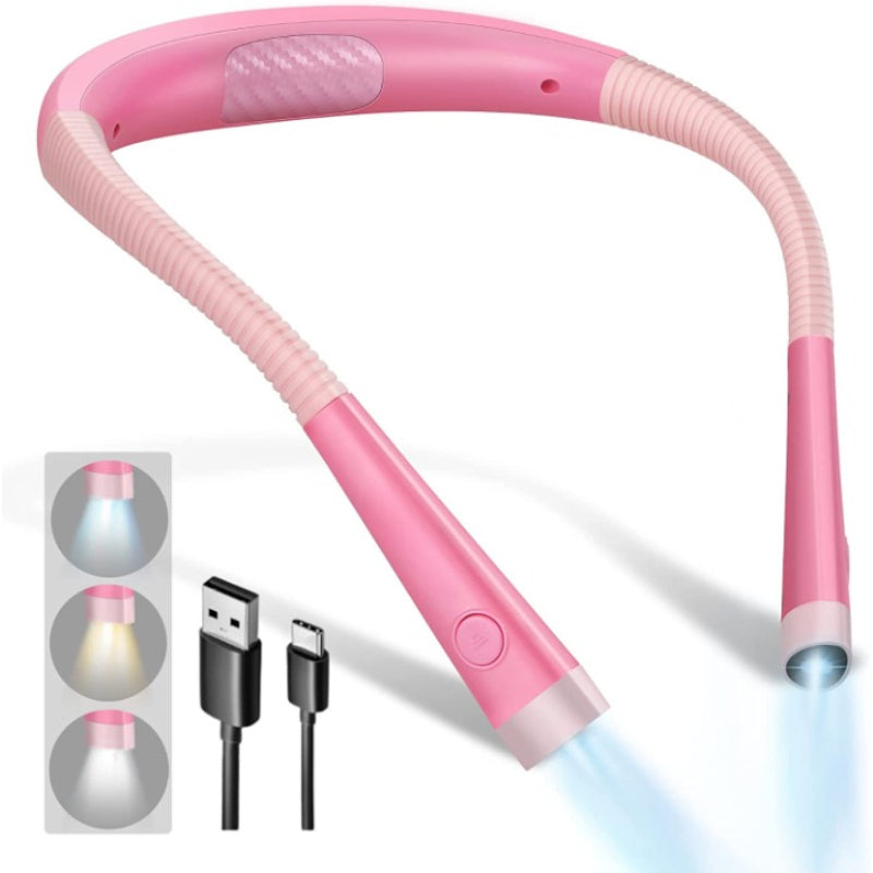 Kalsten | Adjustable LED neck light with battery – Ergonomic reading light