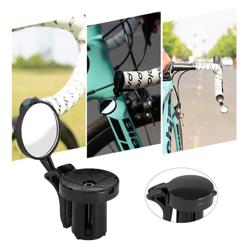 Noxord | Adjustable Rearview Mirror for Bicycle – Compact and Lightweight Design for Safety