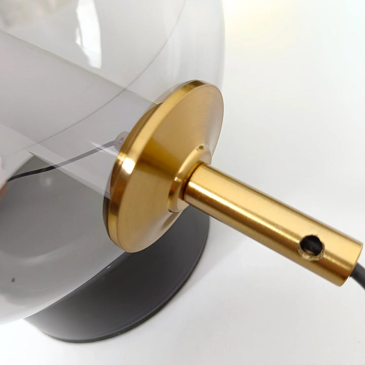 Retro Glass Table Lamp with Warm Glow - Timeless Elegance Noxord