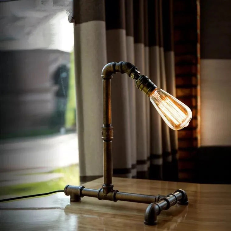 Vintage Chic Retro Table Lamp - Warm Light & Elegant Design Kalsten