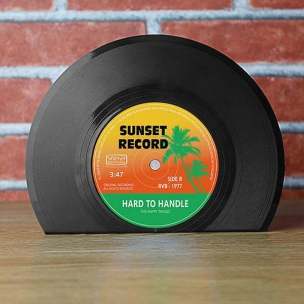 Retro Vinyl Record Bookends | Kalsten